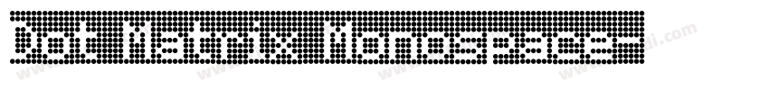 Dot Matrix Monospace字体转换